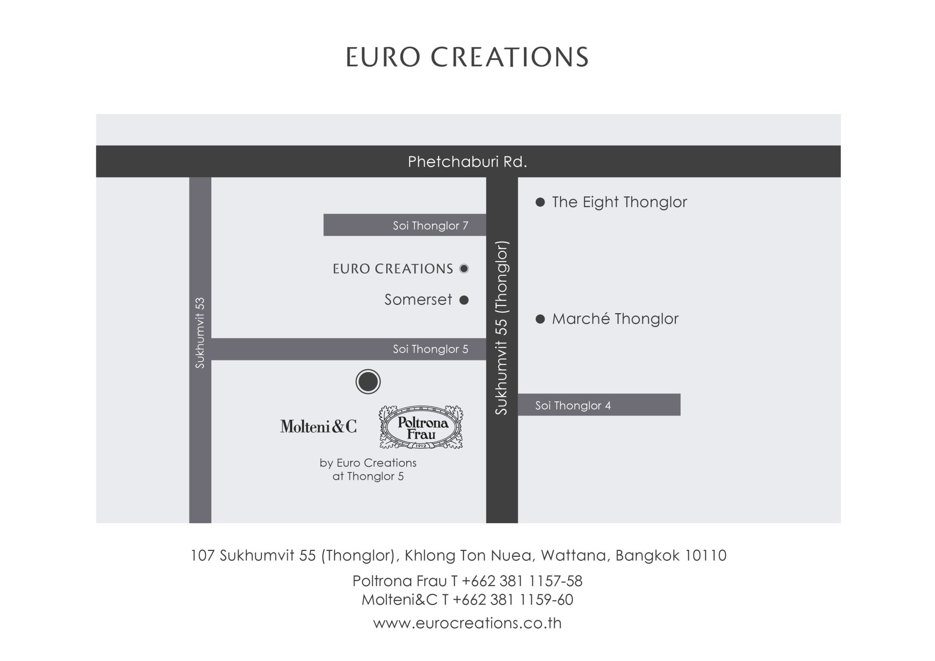 Poltrona Frau at Thonglor 5 map